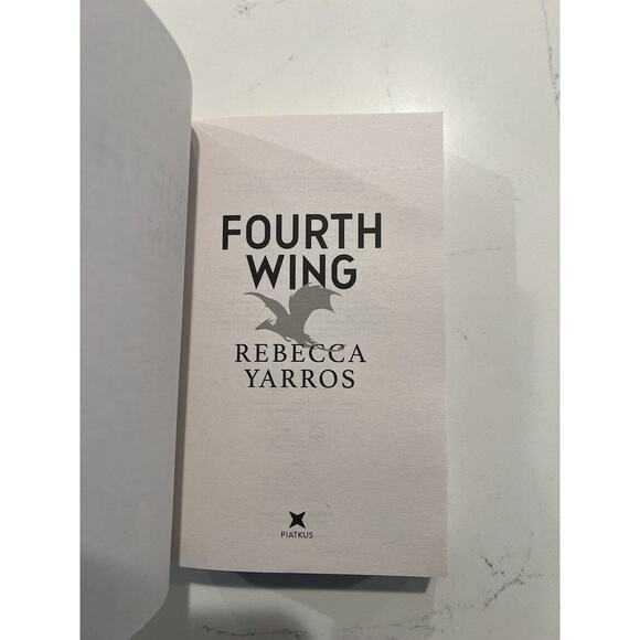 Fourth Wing Paperback- Empyrean Series Book 1- Rebecca Yarros- Brand New 3 - Picture 6 of 6